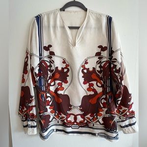 Vintage Gucci Silk Blouse